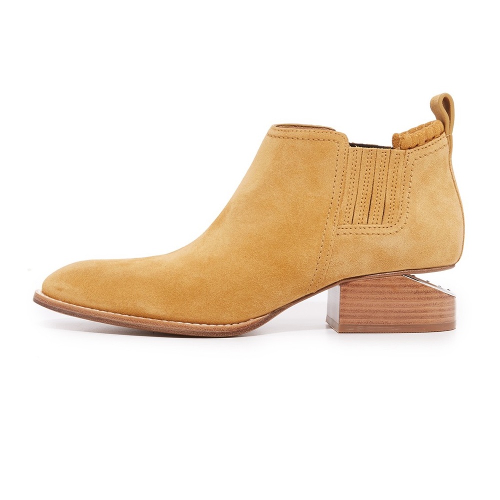 Alexander Wang Kori suede Booties Sahara size 37.5